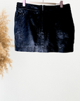 Jupe cuir noire métallisés                    BERENICE - 𝐌𝐚𝐫𝐢𝐧𝐚𝟒𝟒𝐟𝐚𝐦𝐢𝐥𝐲