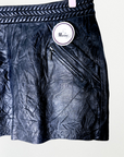 Jupe cuir noire métallisés                    BERENICE - 𝐌𝐚𝐫𝐢𝐧𝐚𝟒𝟒𝐟𝐚𝐦𝐢𝐥𝐲