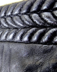 Jupe cuir noire métallisés                    BERENICE - 𝐌𝐚𝐫𝐢𝐧𝐚𝟒𝟒𝐟𝐚𝐦𝐢𝐥𝐲