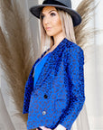 Veste bleue roi léopard                       3.1 PHILLIP LIME - 𝐌𝐚𝐫𝐢𝐧𝐚𝟒𝟒𝐟𝐚𝐦𝐢𝐥𝐲