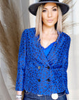 Veste bleue roi léopard                       3.1 PHILLIP LIME - 𝐌𝐚𝐫𝐢𝐧𝐚𝟒𝟒𝐟𝐚𝐦𝐢𝐥𝐲