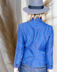 Veste bleue roi léopard                       3.1 PHILLIP LIME - 𝐌𝐚𝐫𝐢𝐧𝐚𝟒𝟒𝐟𝐚𝐦𝐢𝐥𝐲