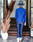 Veste bleue roi léopard                       3.1 PHILLIP LIME - 𝐌𝐚𝐫𝐢𝐧𝐚𝟒𝟒𝐟𝐚𝐦𝐢𝐥𝐲