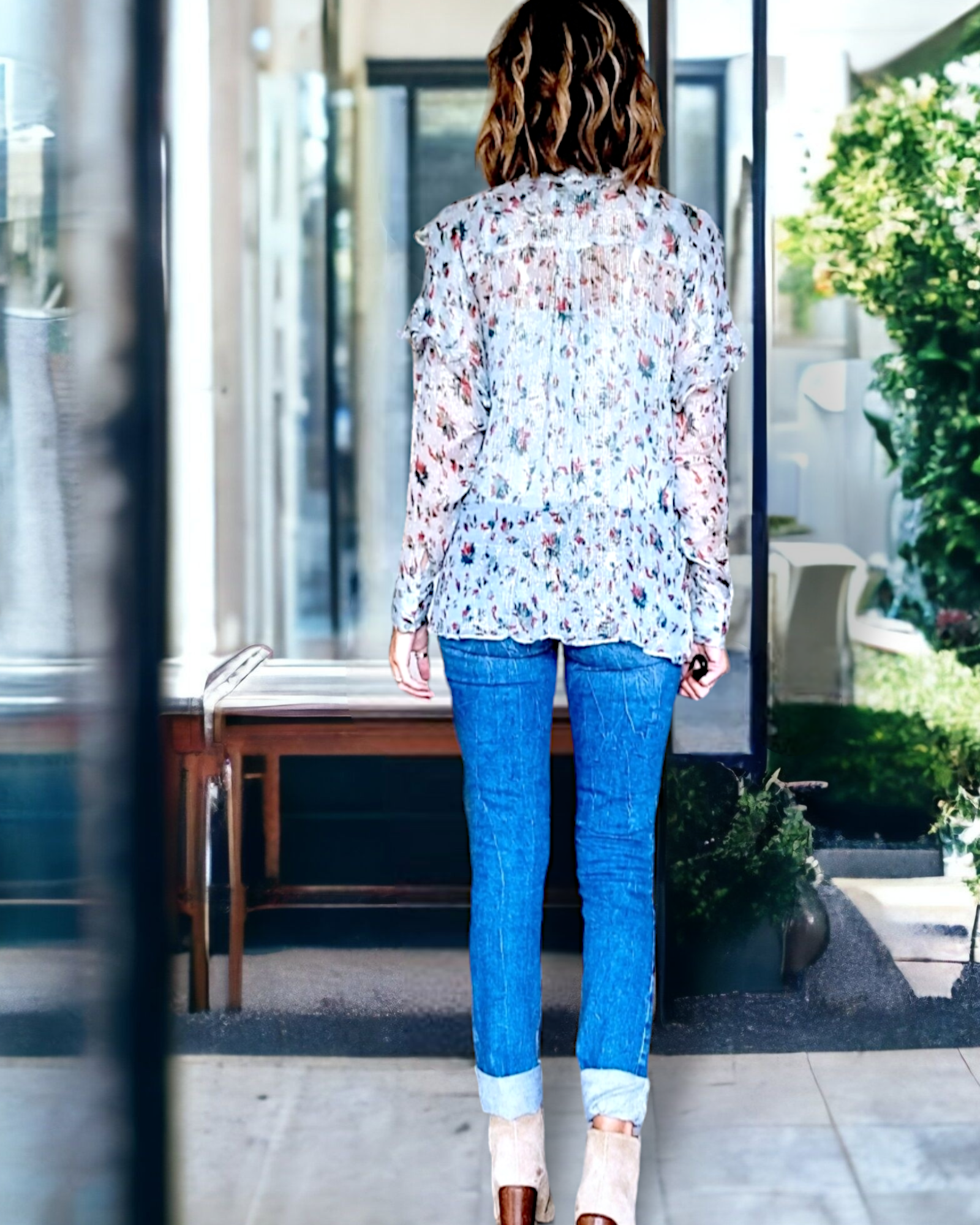 Blouse Marta vert d&#39;eau                       BERENICE - 𝐌𝐚𝐫𝐢𝐧𝐚𝟒𝟒𝐟𝐚𝐦𝐢𝐥𝐲