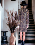 Robe grrr léopard T.36                                                      MAISON SCOTCH - 𝐌𝐚𝐫𝐢𝐧𝐚𝟒𝟒𝐟𝐚𝐦𝐢𝐥𝐲