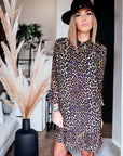 Robe grrr léopard T.36                                                      MAISON SCOTCH - 𝐌𝐚𝐫𝐢𝐧𝐚𝟒𝟒𝐟𝐚𝐦𝐢𝐥𝐲