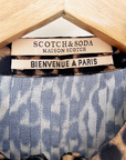 Robe grrr léopard T.36                                                      MAISON SCOTCH - 𝐌𝐚𝐫𝐢𝐧𝐚𝟒𝟒𝐟𝐚𝐦𝐢𝐥𝐲
