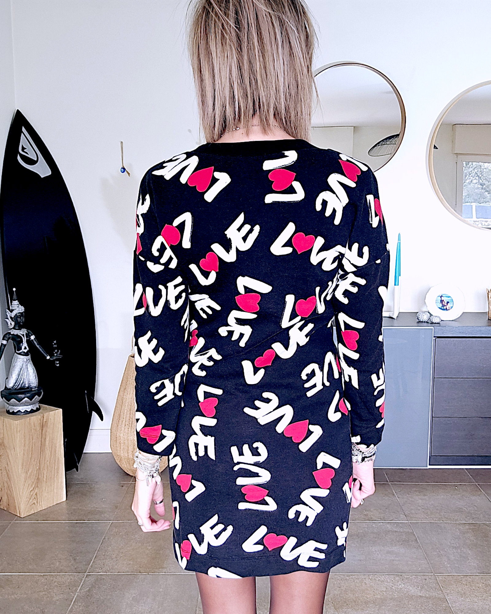 Robe sweat Love                                 LOVE MOSCHINO - 𝐌𝐚𝐫𝐢𝐧𝐚𝟒𝟒𝐟𝐚𝐦𝐢𝐥𝐲