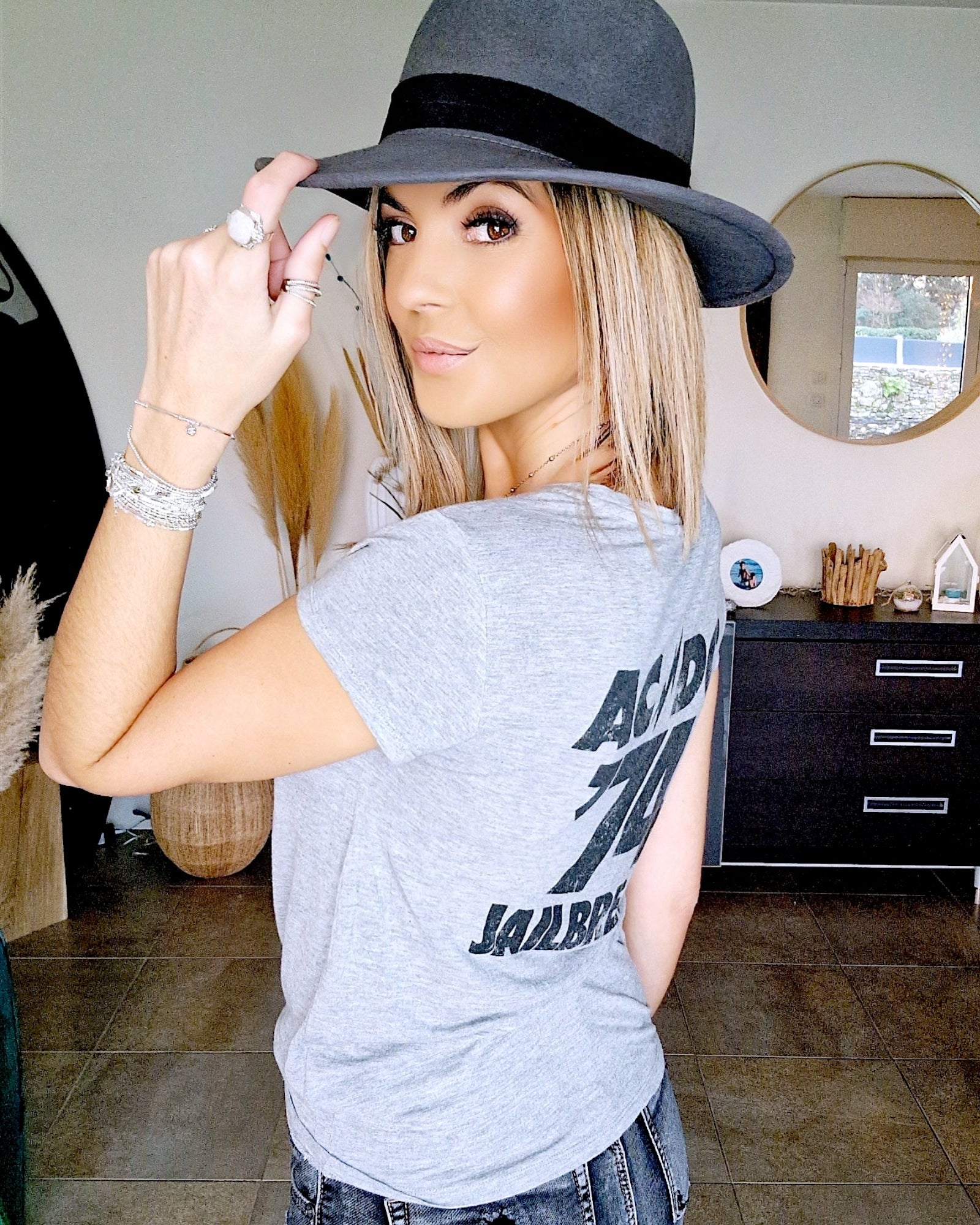 Tee-shirt AC↯DC                                   IKKS - 𝐌𝐚𝐫𝐢𝐧𝐚𝟒𝟒𝐟𝐚𝐦𝐢𝐥𝐲