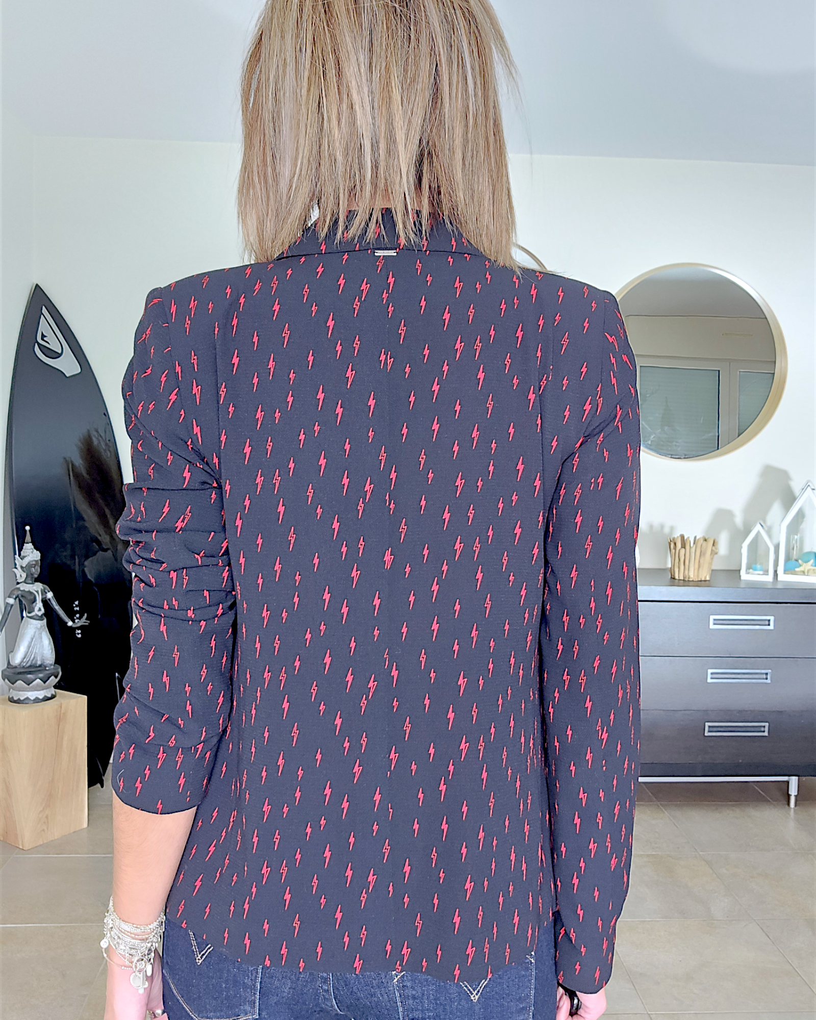 Veste éclairs                                       IKKS - 𝐌𝐚𝐫𝐢𝐧𝐚𝟒𝟒𝐟𝐚𝐦𝐢𝐥𝐲