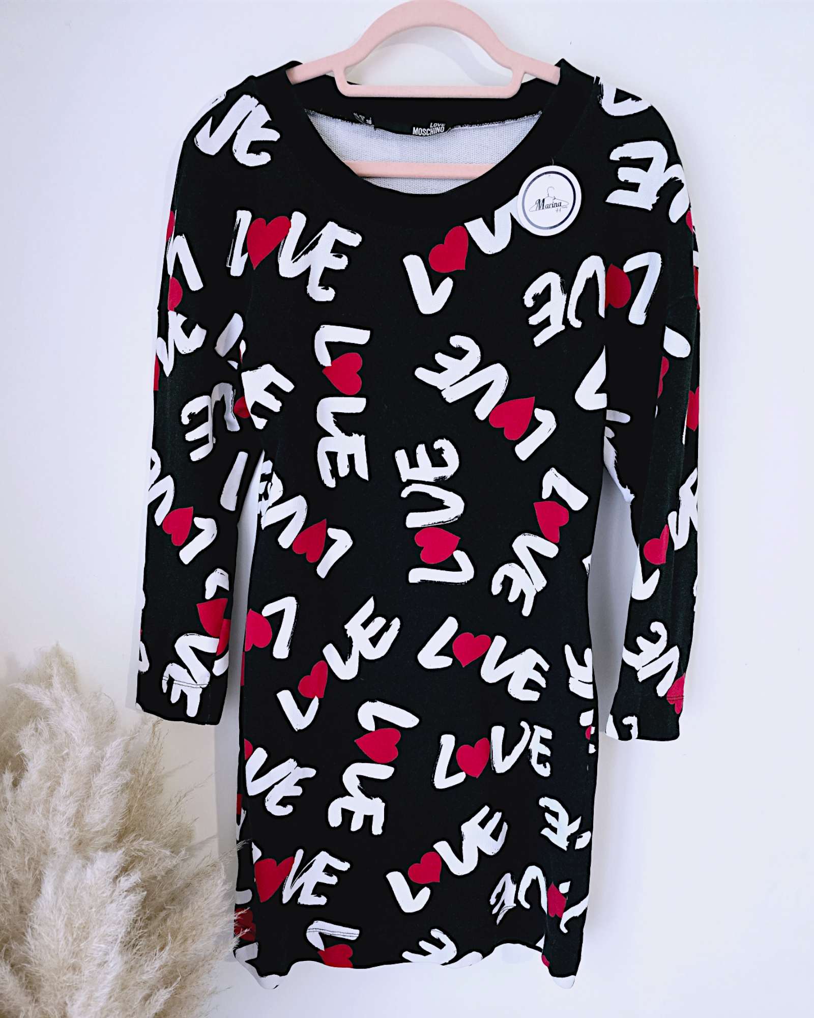 Robe sweat Love                                 LOVE MOSCHINO - 𝐌𝐚𝐫𝐢𝐧𝐚𝟒𝟒𝐟𝐚𝐦𝐢𝐥𝐲