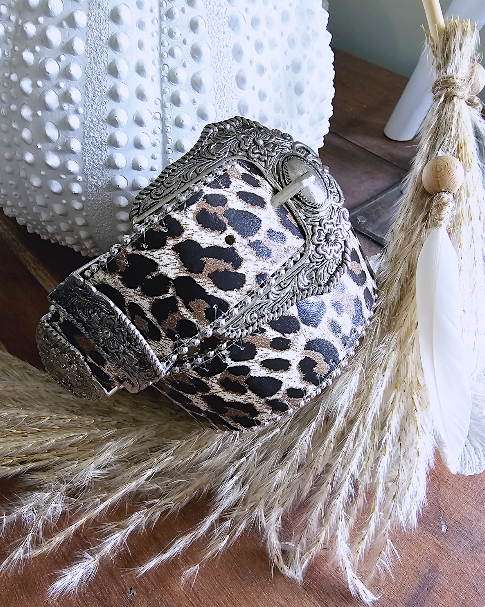 Ceinture léopard