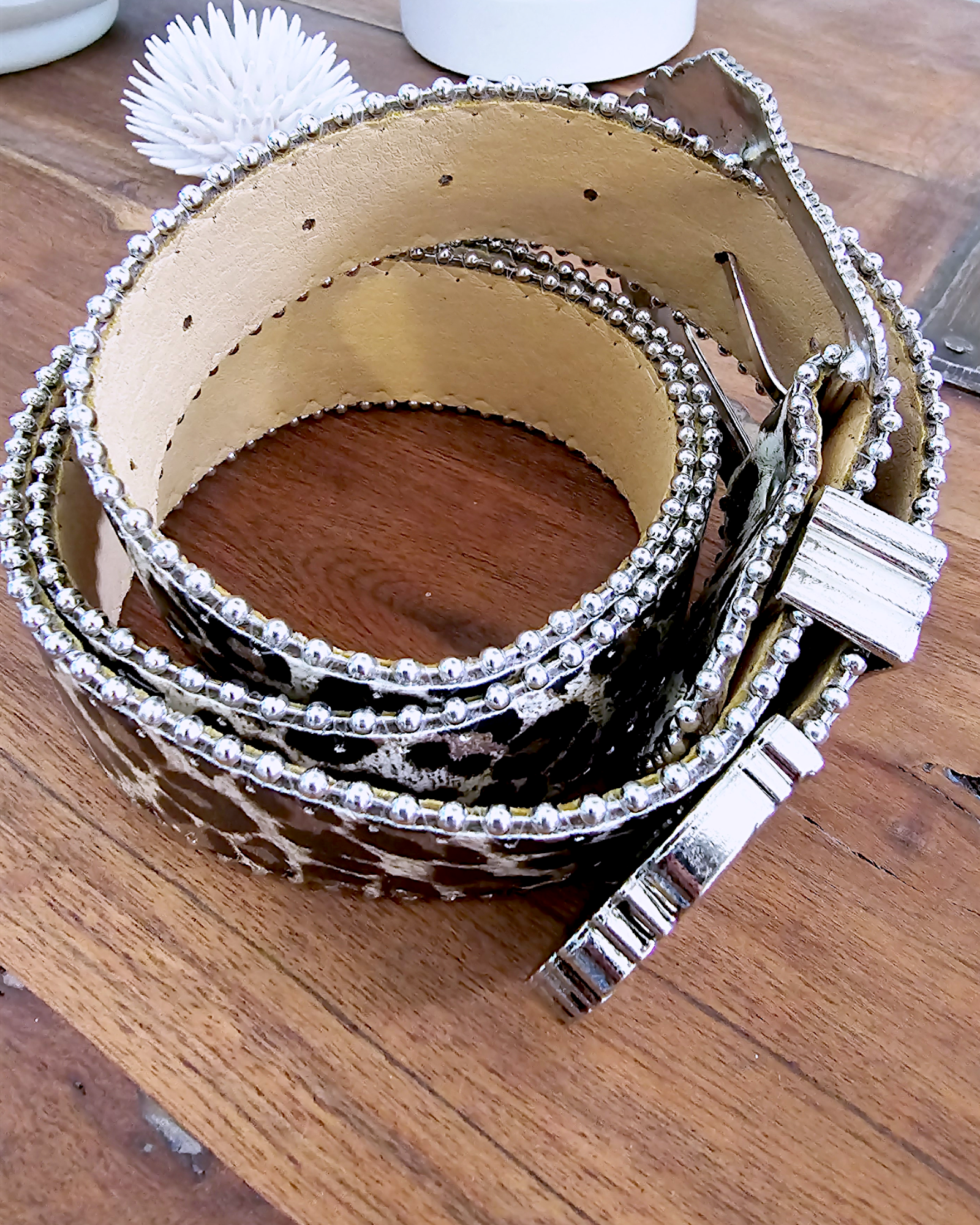 Ceinture léopard