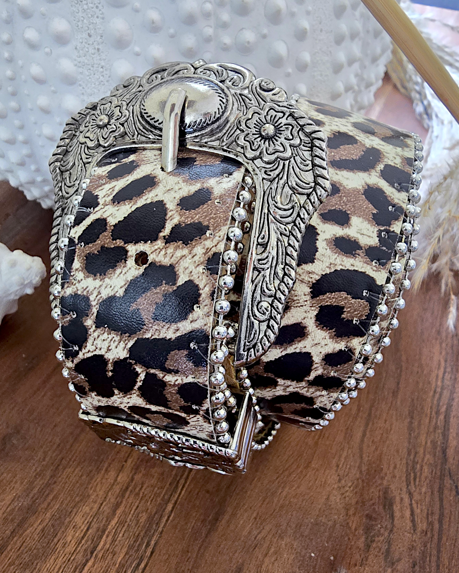 Ceinture léopard