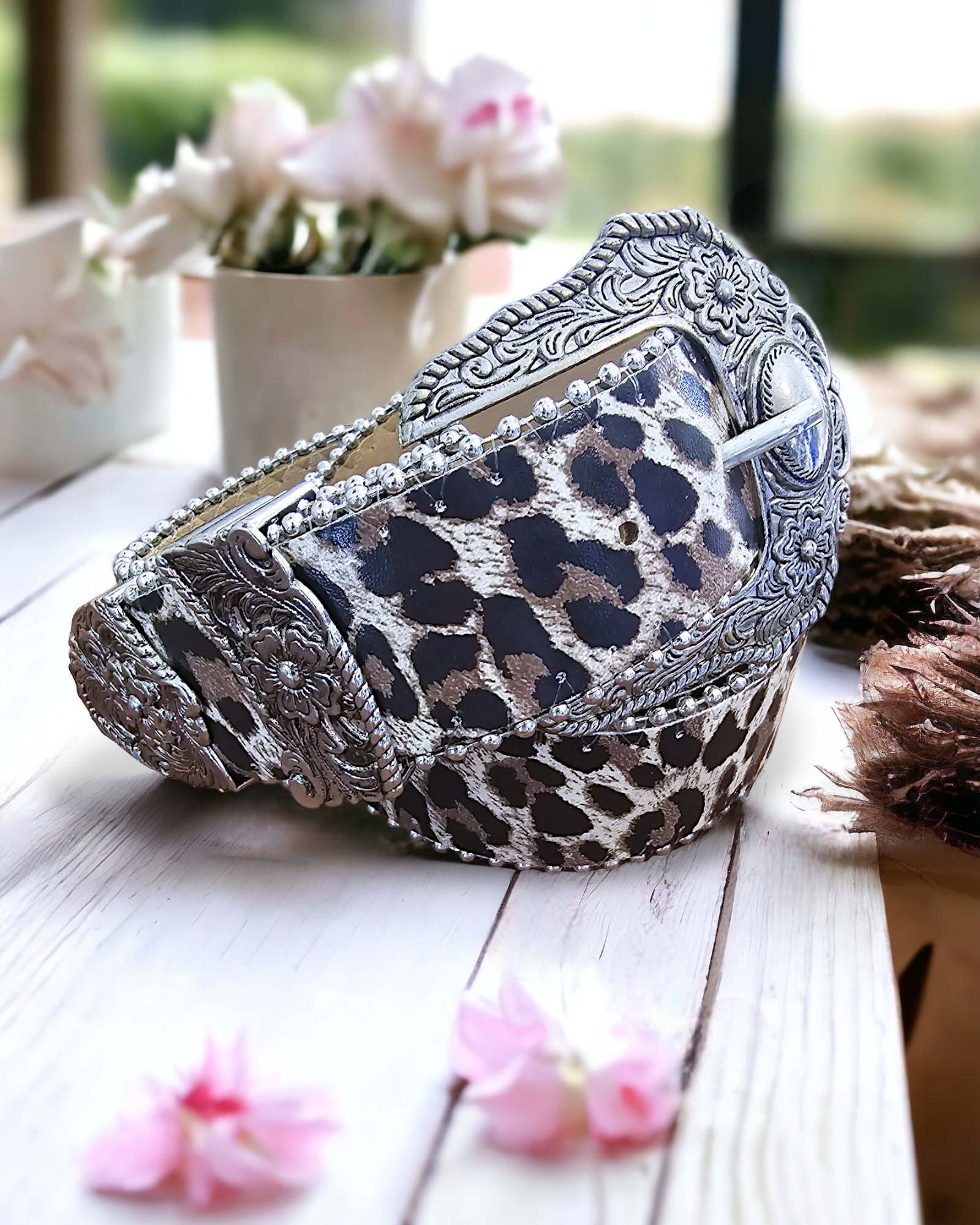Ceinture léopard