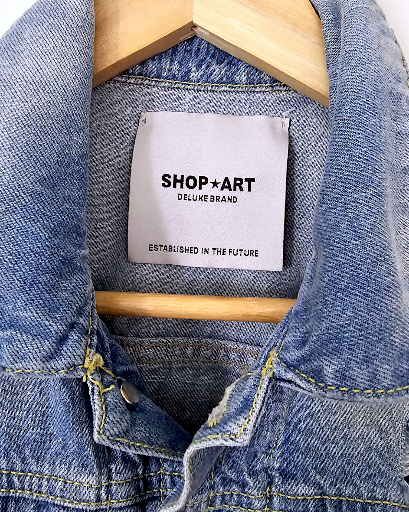 Veste denim Girls sans manche - 𝐌𝐚𝐫𝐢𝐧𝐚𝟒𝟒𝐟𝐚𝐦𝐢𝐥𝐲