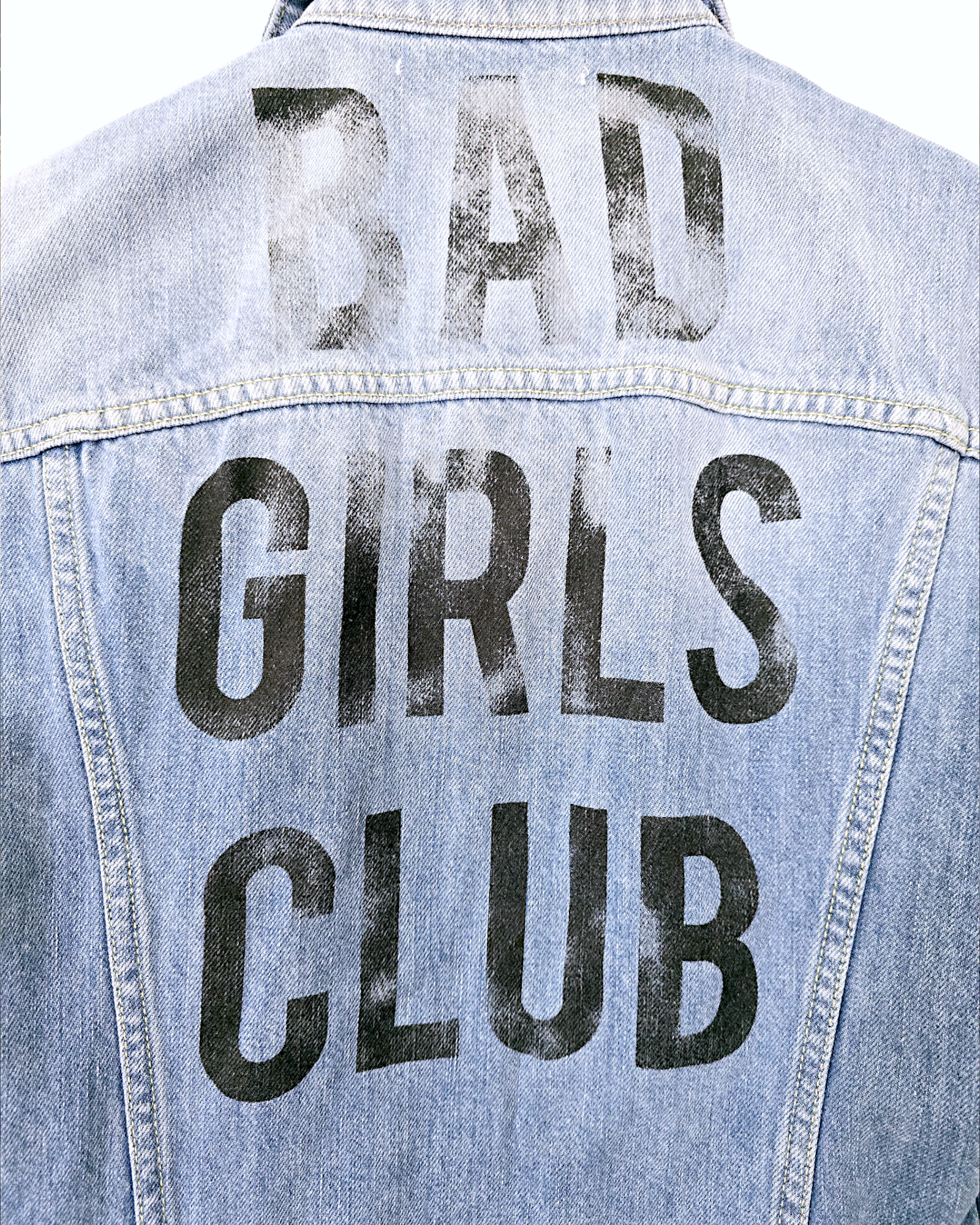 Veste denim Girls sans manche - 𝐌𝐚𝐫𝐢𝐧𝐚𝟒𝟒𝐟𝐚𝐦𝐢𝐥𝐲