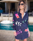 Robe chemise tag - 𝐌𝐚𝐫𝐢𝐧𝐚𝟒𝟒𝐟𝐚𝐦𝐢𝐥𝐲