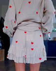 Ensemble gaze de coton coeur - 𝐌𝐚𝐫𝐢𝐧𝐚𝟒𝟒𝐟𝐚𝐦𝐢𝐥𝐲