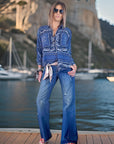 Chemise bandana bleu - 𝐌𝐚𝐫𝐢𝐧𝐚𝟒𝟒𝐟𝐚𝐦𝐢𝐥𝐲