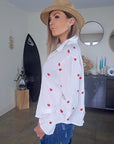 Chemise cœur en gaze de coton - 𝐌𝐚𝐫𝐢𝐧𝐚𝟒𝟒𝐟𝐚𝐦𝐢𝐥𝐲