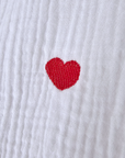 Chemise cœur en gaze de coton - 𝐌𝐚𝐫𝐢𝐧𝐚𝟒𝟒𝐟𝐚𝐦𝐢𝐥𝐲