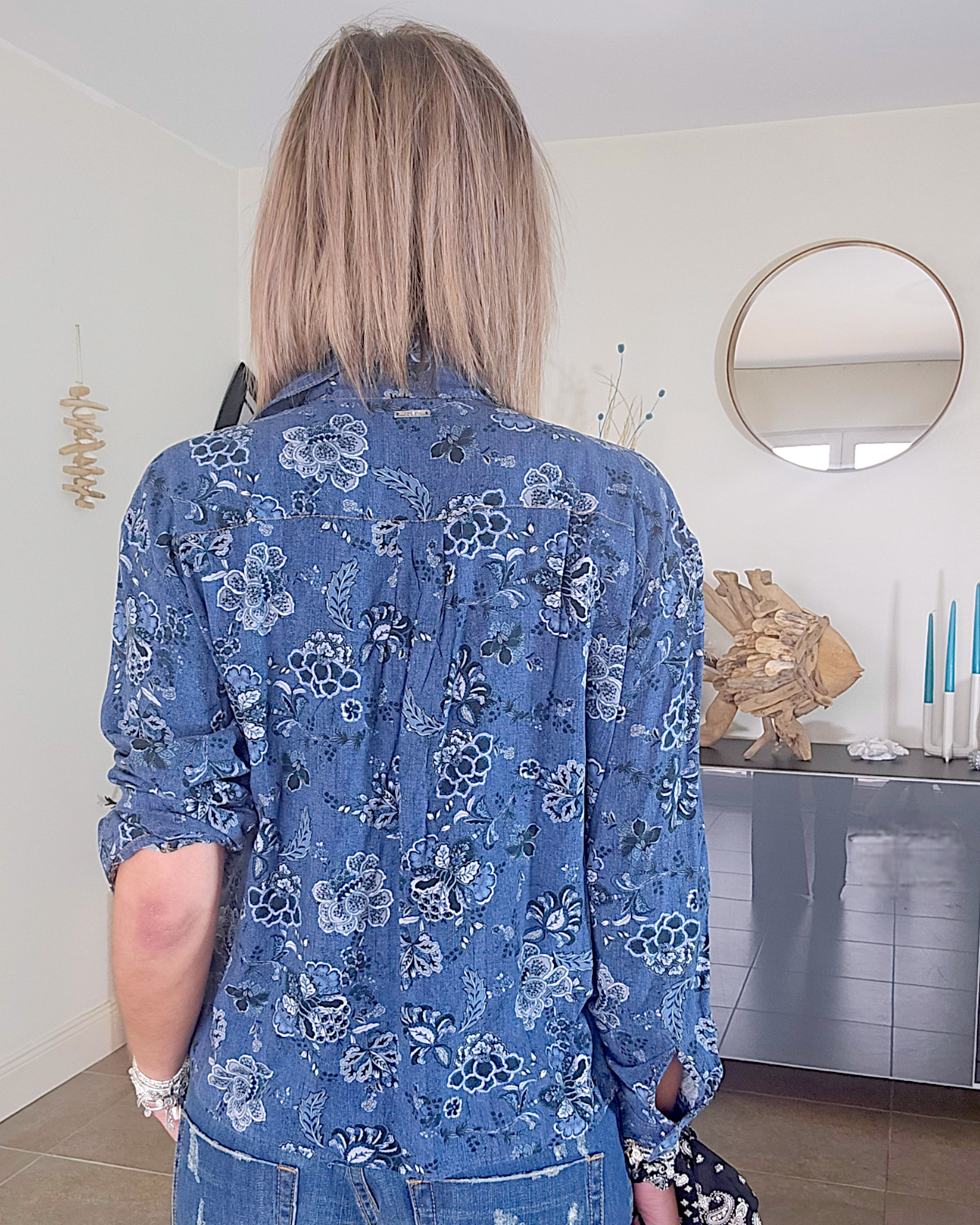 Chemise bandana bleu - 𝐌𝐚𝐫𝐢𝐧𝐚𝟒𝟒𝐟𝐚𝐦𝐢𝐥𝐲