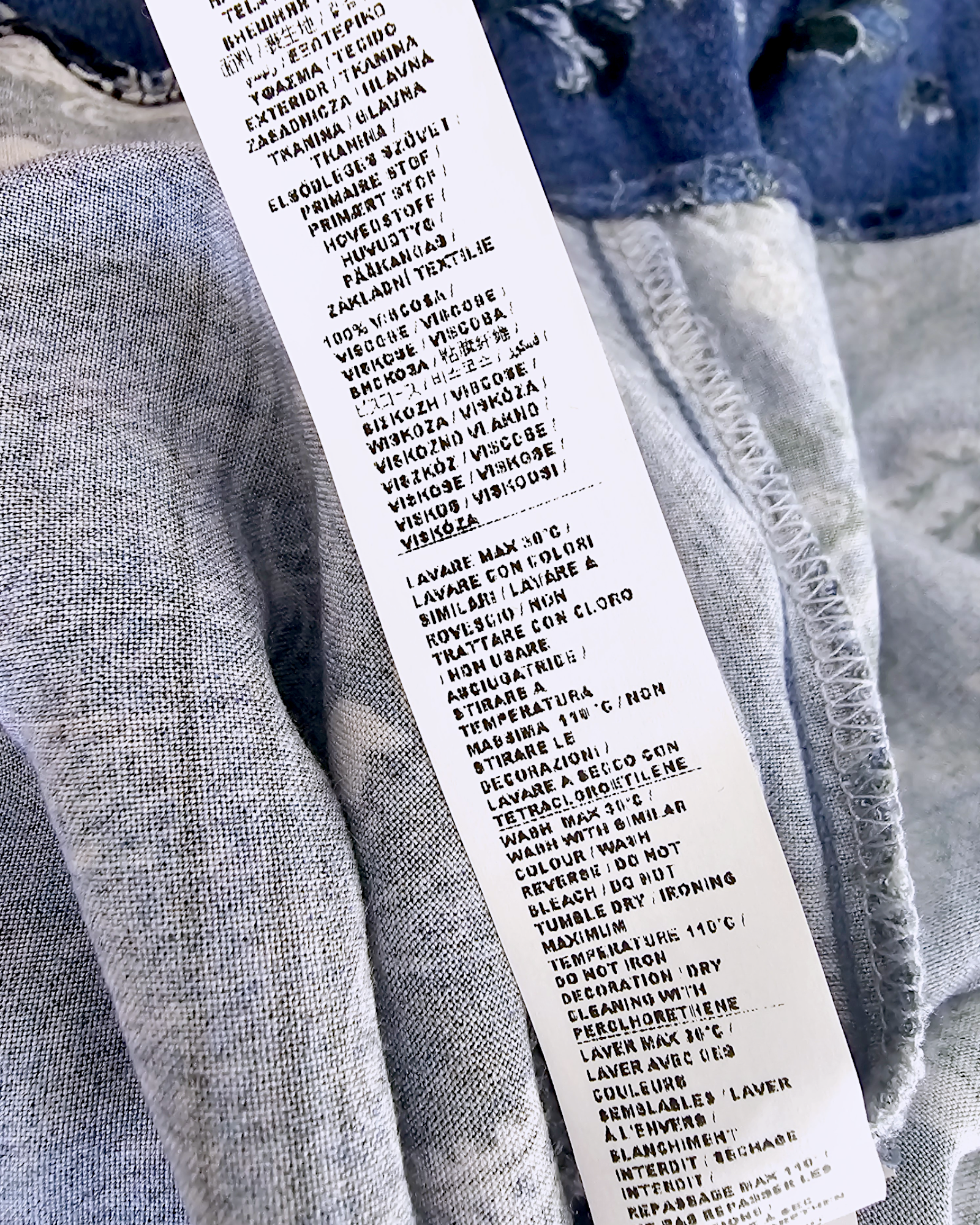 Chemise bandana bleu - 𝐌𝐚𝐫𝐢𝐧𝐚𝟒𝟒𝐟𝐚𝐦𝐢𝐥𝐲