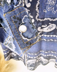 Chemise bandana bleu - 𝐌𝐚𝐫𝐢𝐧𝐚𝟒𝟒𝐟𝐚𝐦𝐢𝐥𝐲