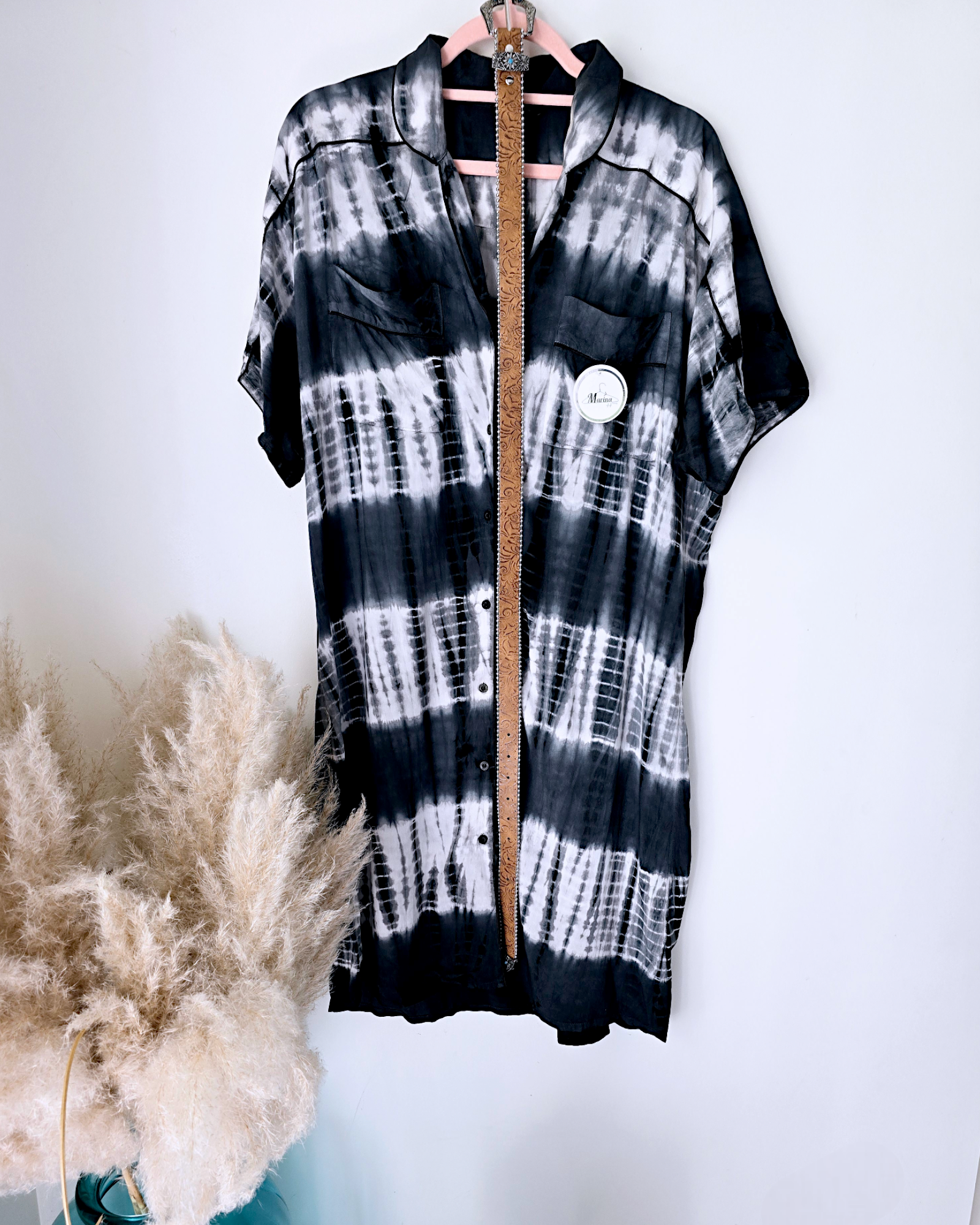 Robe chemise + ceinture - 𝐌𝐚𝐫𝐢𝐧𝐚𝟒𝟒𝐟𝐚𝐦𝐢𝐥𝐲