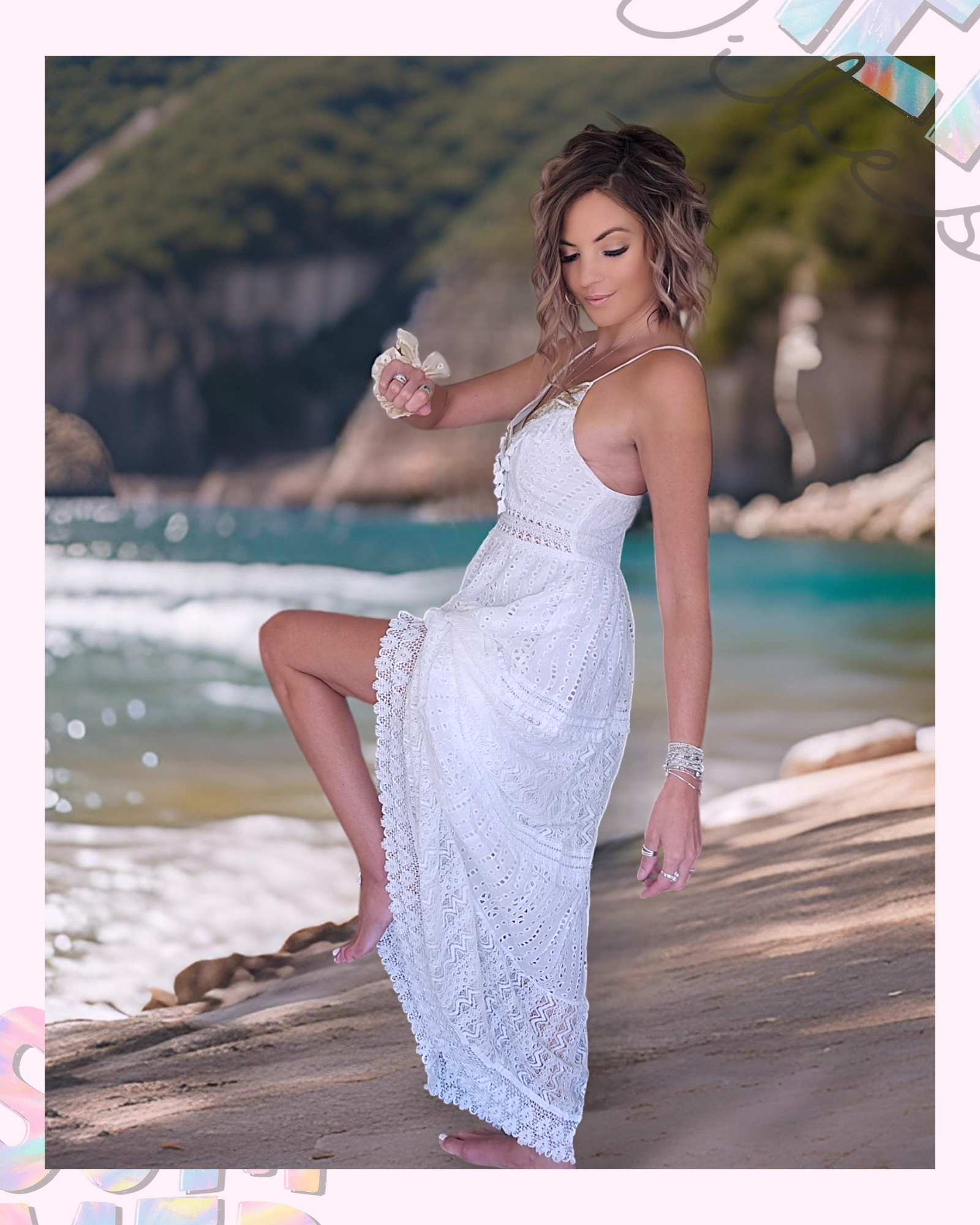 Robe bohème blanche - 𝐌𝐚𝐫𝐢𝐧𝐚𝟒𝟒𝐟𝐚𝐦𝐢𝐥𝐲