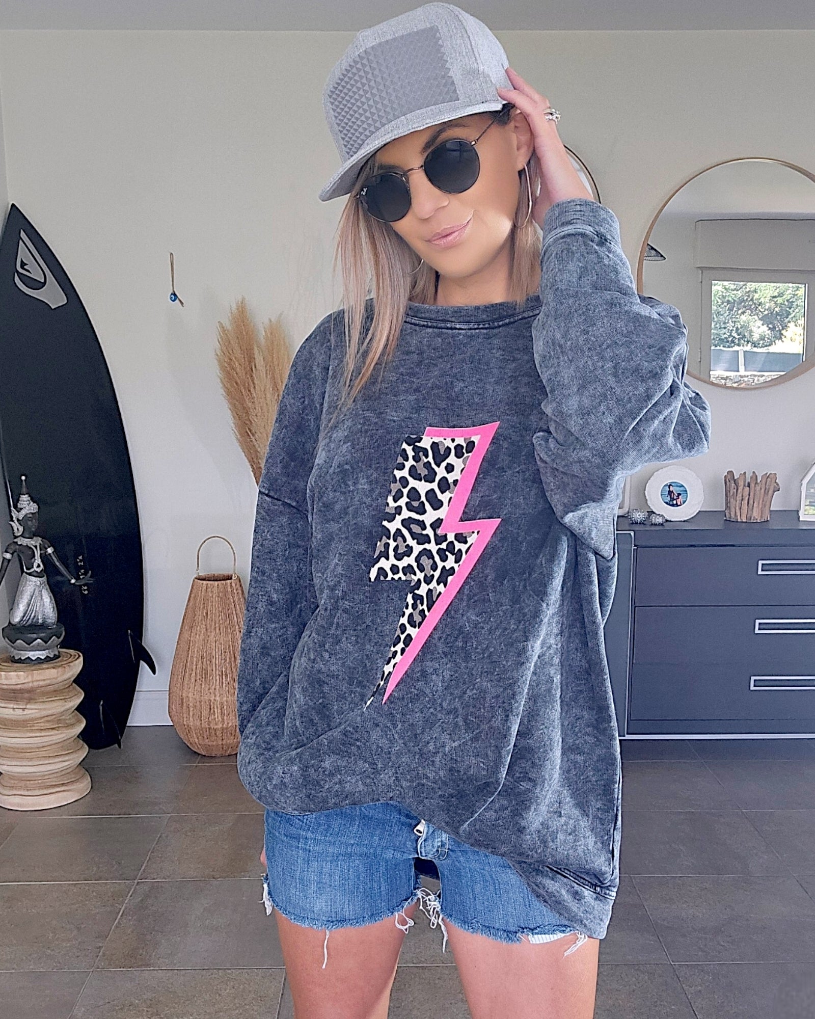 Casquette grise - 𝐌𝐚𝐫𝐢𝐧𝐚𝟒𝟒𝐟𝐚𝐦𝐢𝐥𝐲