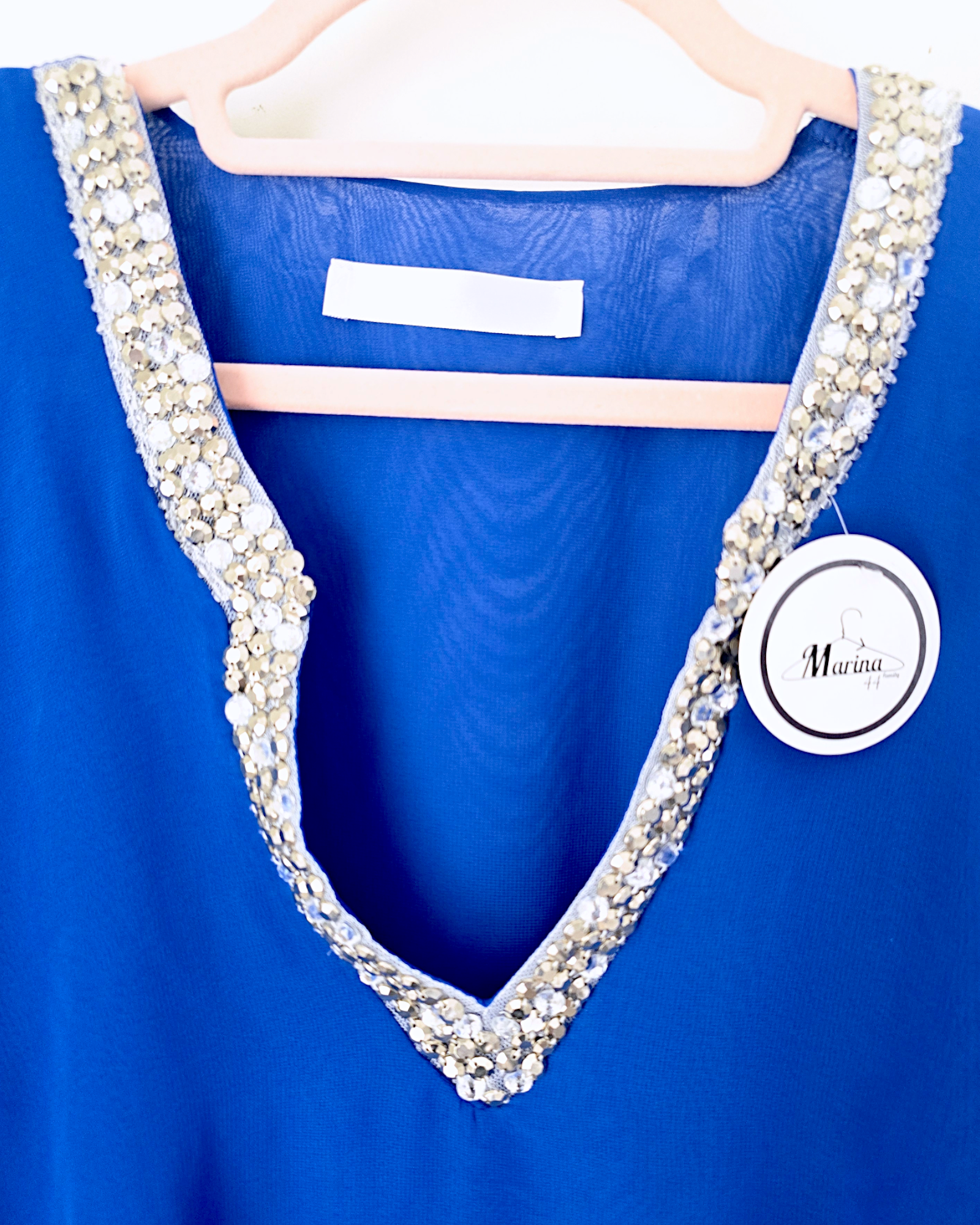 Blouse fluide bleu roi - 𝐌𝐚𝐫𝐢𝐧𝐚𝟒𝟒𝐟𝐚𝐦𝐢𝐥𝐲