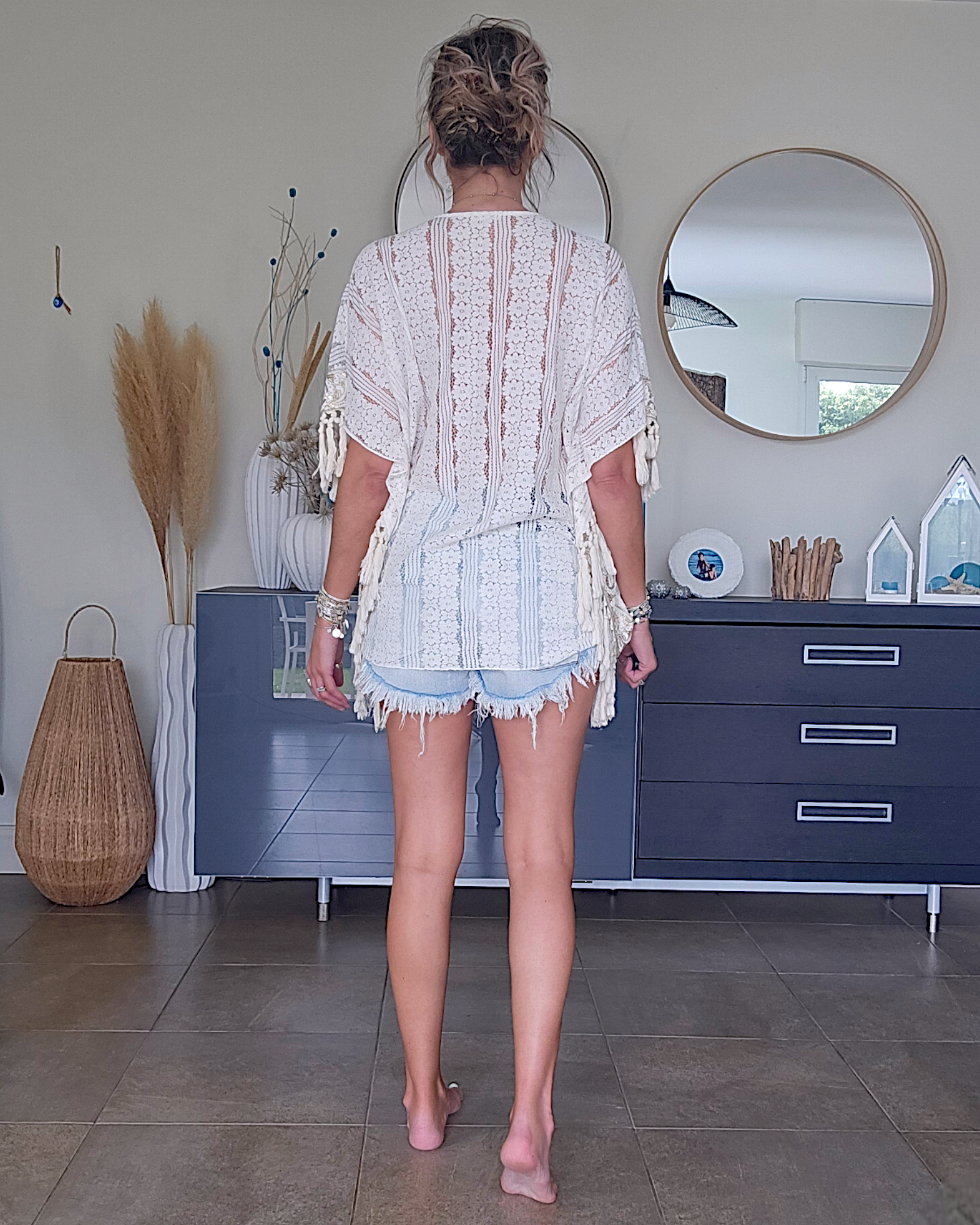 Blouse tunique bohème - 𝐌𝐚𝐫𝐢𝐧𝐚𝟒𝟒𝐟𝐚𝐦𝐢𝐥𝐲