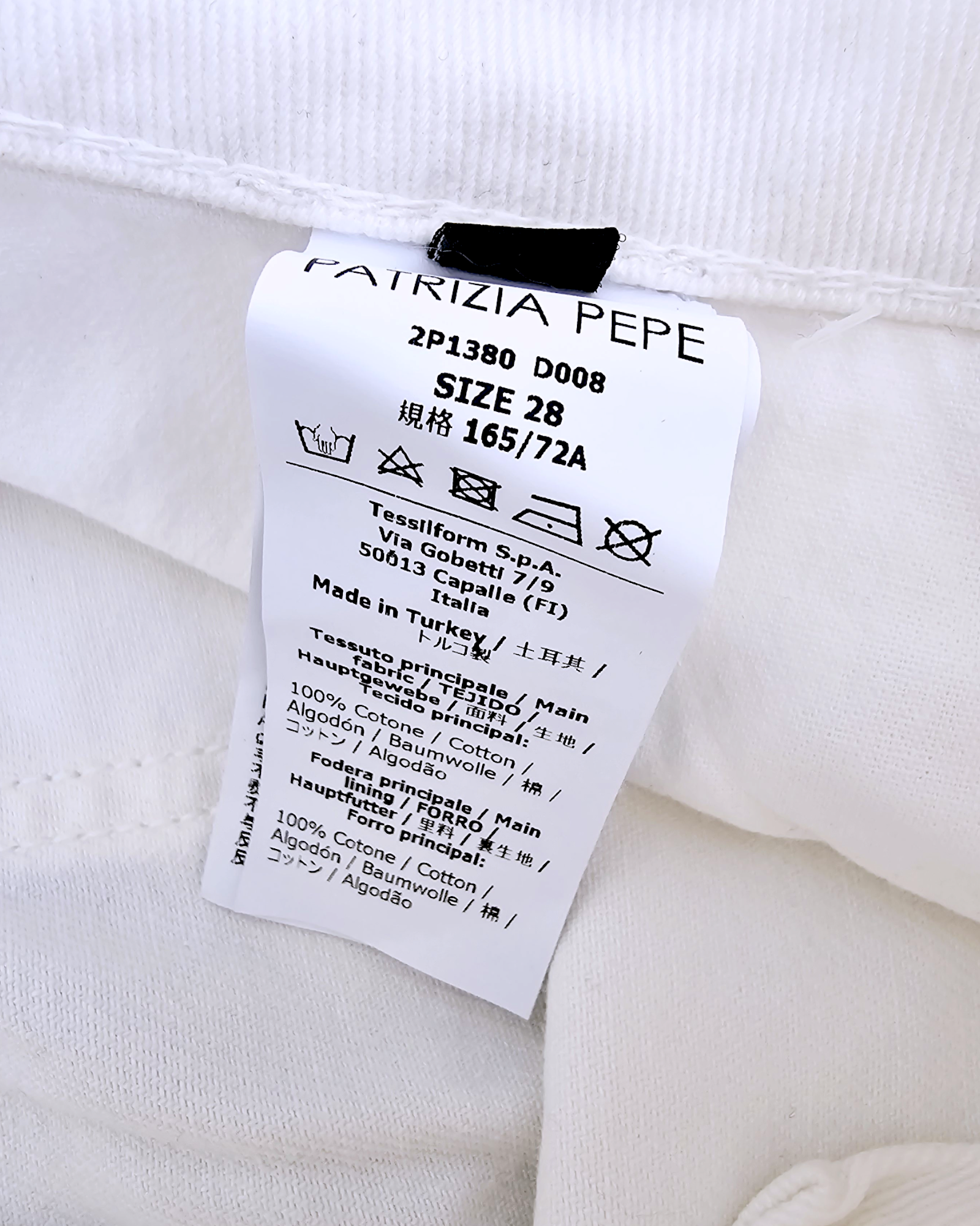 Short denim blanc - 𝐌𝐚𝐫𝐢𝐧𝐚𝟒𝟒𝐟𝐚𝐦𝐢𝐥𝐲