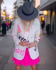 Veste à tag beige - 𝐌𝐚𝐫𝐢𝐧𝐚𝟒𝟒𝐟𝐚𝐦𝐢𝐥𝐲
