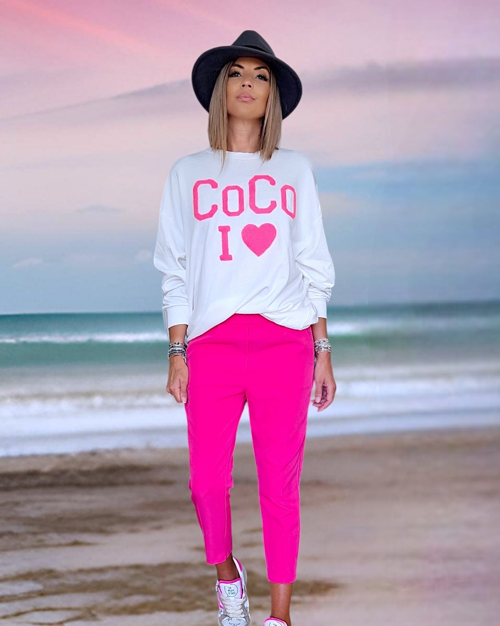 Pantalon chic fuchsia - 𝐌𝐚𝐫𝐢𝐧𝐚𝟒𝟒𝐟𝐚𝐦𝐢𝐥𝐲