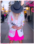 Veste à tag beige - 𝐌𝐚𝐫𝐢𝐧𝐚𝟒𝟒𝐟𝐚𝐦𝐢𝐥𝐲