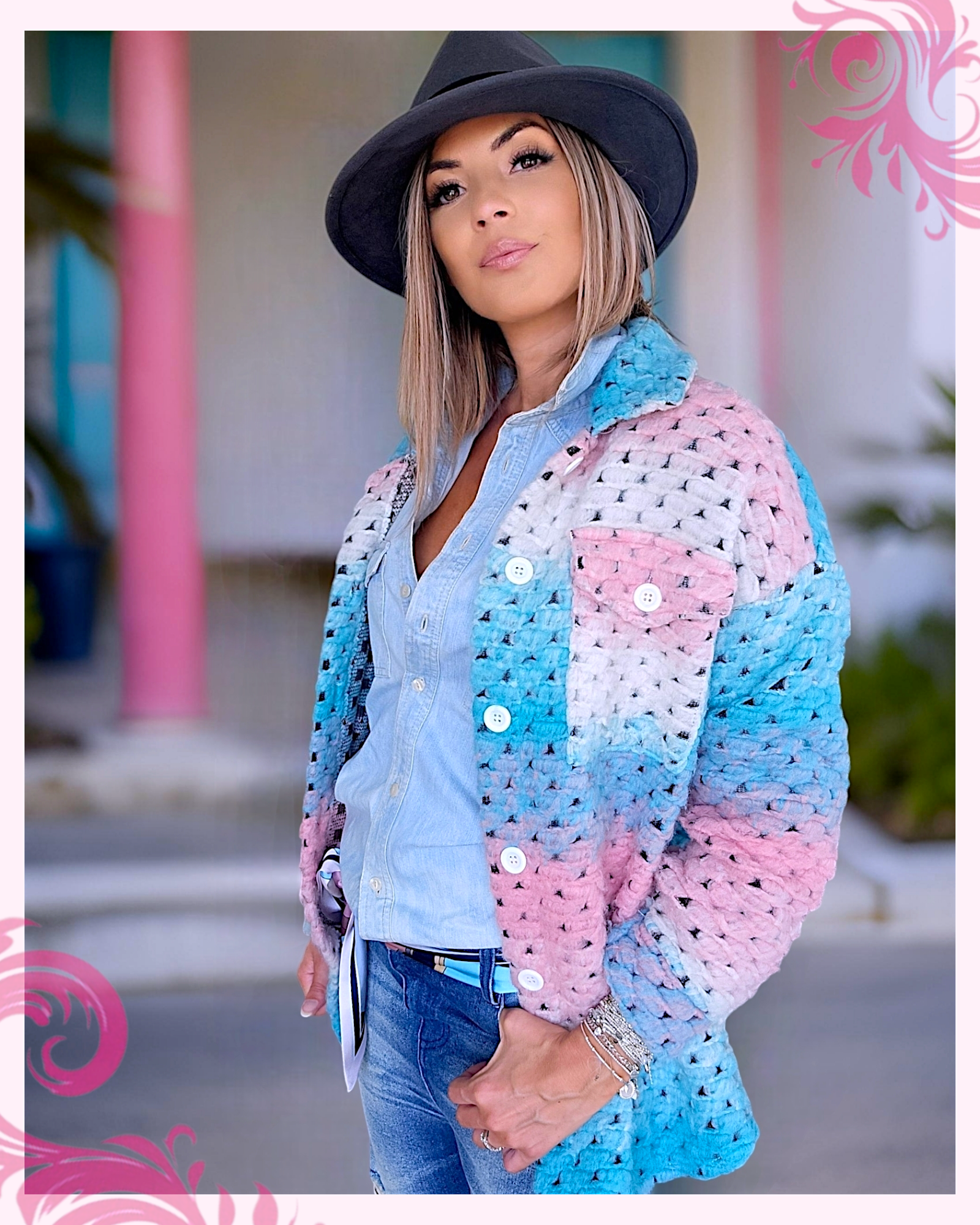 Veste tie and dye - 𝐌𝐚𝐫𝐢𝐧𝐚𝟒𝟒𝐟𝐚𝐦𝐢𝐥𝐲