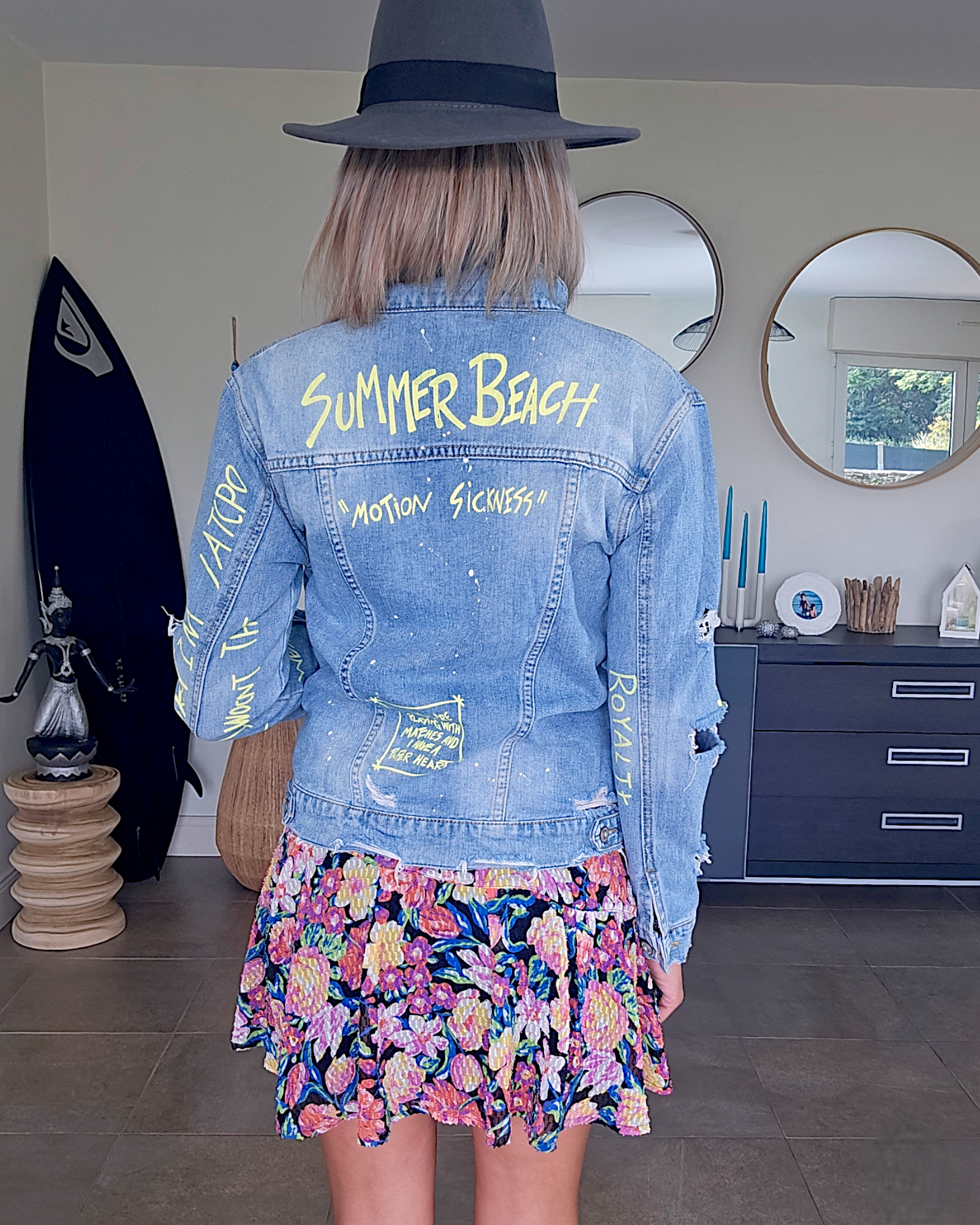 Veste tag en denim - 𝐌𝐚𝐫𝐢𝐧𝐚𝟒𝟒𝐟𝐚𝐦𝐢𝐥𝐲