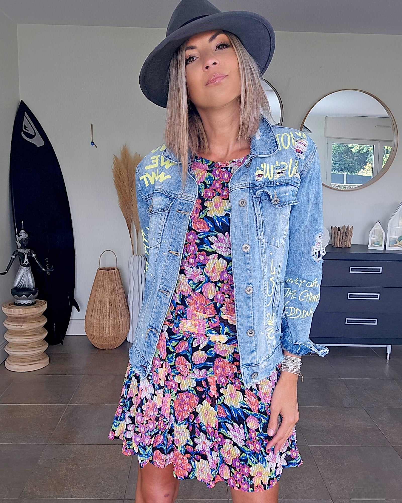 Veste tag en denim - 𝐌𝐚𝐫𝐢𝐧𝐚𝟒𝟒𝐟𝐚𝐦𝐢𝐥𝐲