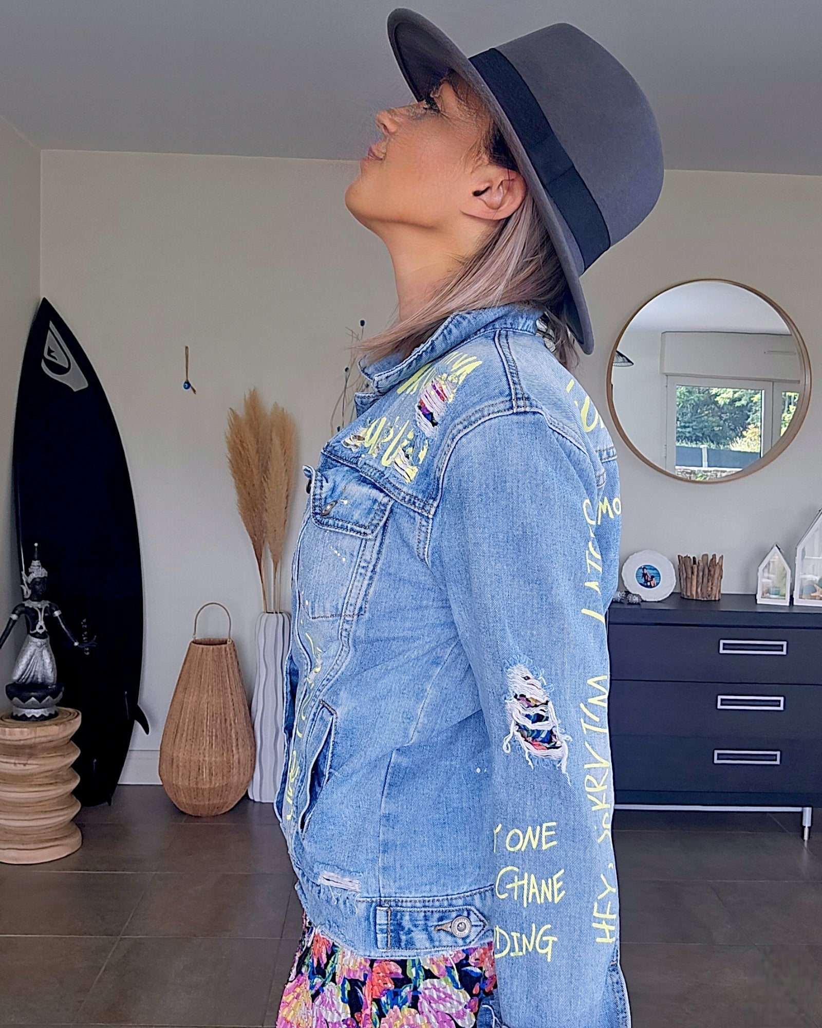Veste tag en denim - 𝐌𝐚𝐫𝐢𝐧𝐚𝟒𝟒𝐟𝐚𝐦𝐢𝐥𝐲