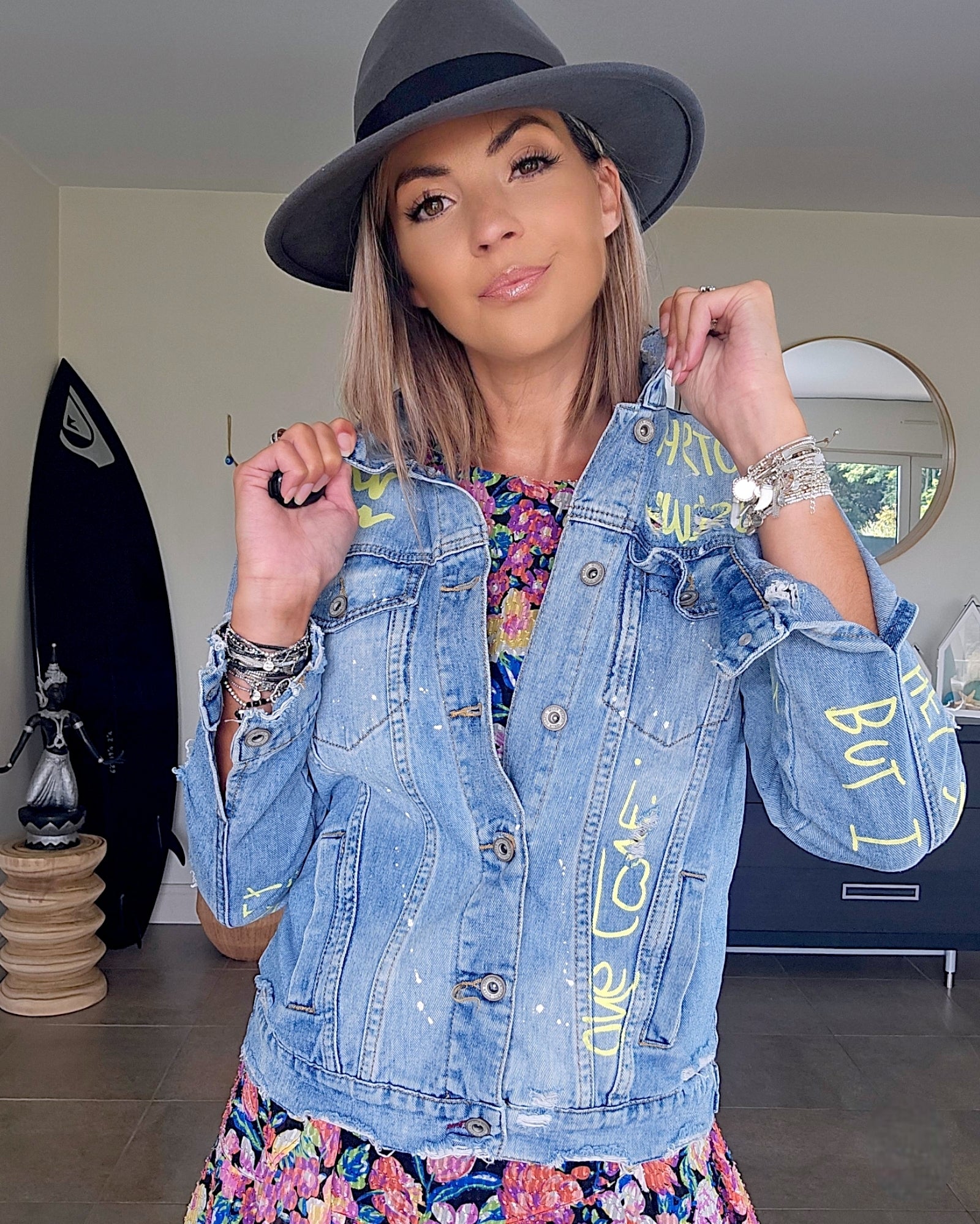 Veste tag en denim - 𝐌𝐚𝐫𝐢𝐧𝐚𝟒𝟒𝐟𝐚𝐦𝐢𝐥𝐲