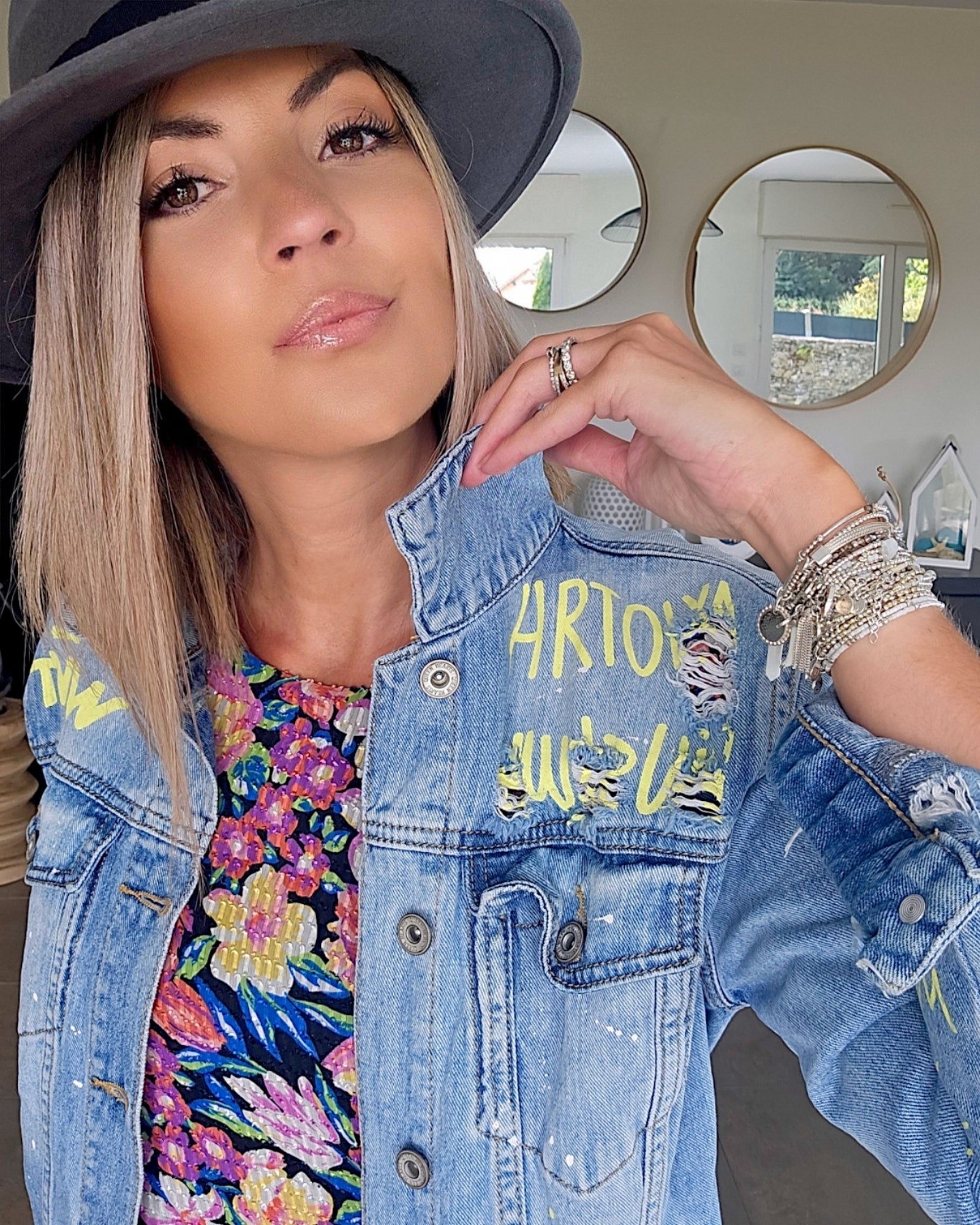 Veste tag en denim - 𝐌𝐚𝐫𝐢𝐧𝐚𝟒𝟒𝐟𝐚𝐦𝐢𝐥𝐲