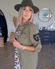 Veste militaire kaki - 𝐌𝐚𝐫𝐢𝐧𝐚𝟒𝟒𝐟𝐚𝐦𝐢𝐥𝐲