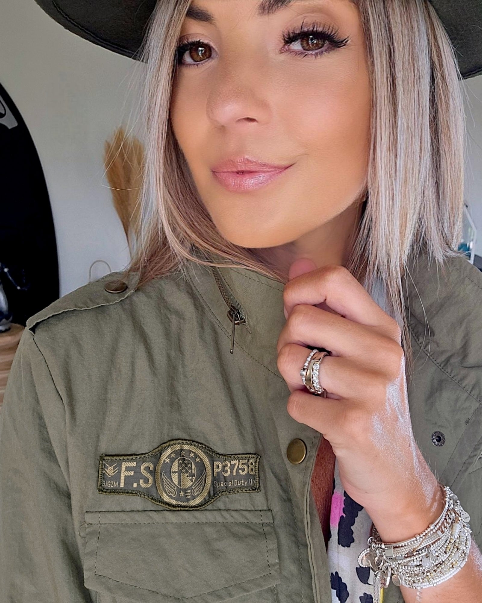 Veste militaire kaki - 𝐌𝐚𝐫𝐢𝐧𝐚𝟒𝟒𝐟𝐚𝐦𝐢𝐥𝐲