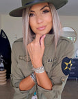 Veste militaire kaki - 𝐌𝐚𝐫𝐢𝐧𝐚𝟒𝟒𝐟𝐚𝐦𝐢𝐥𝐲