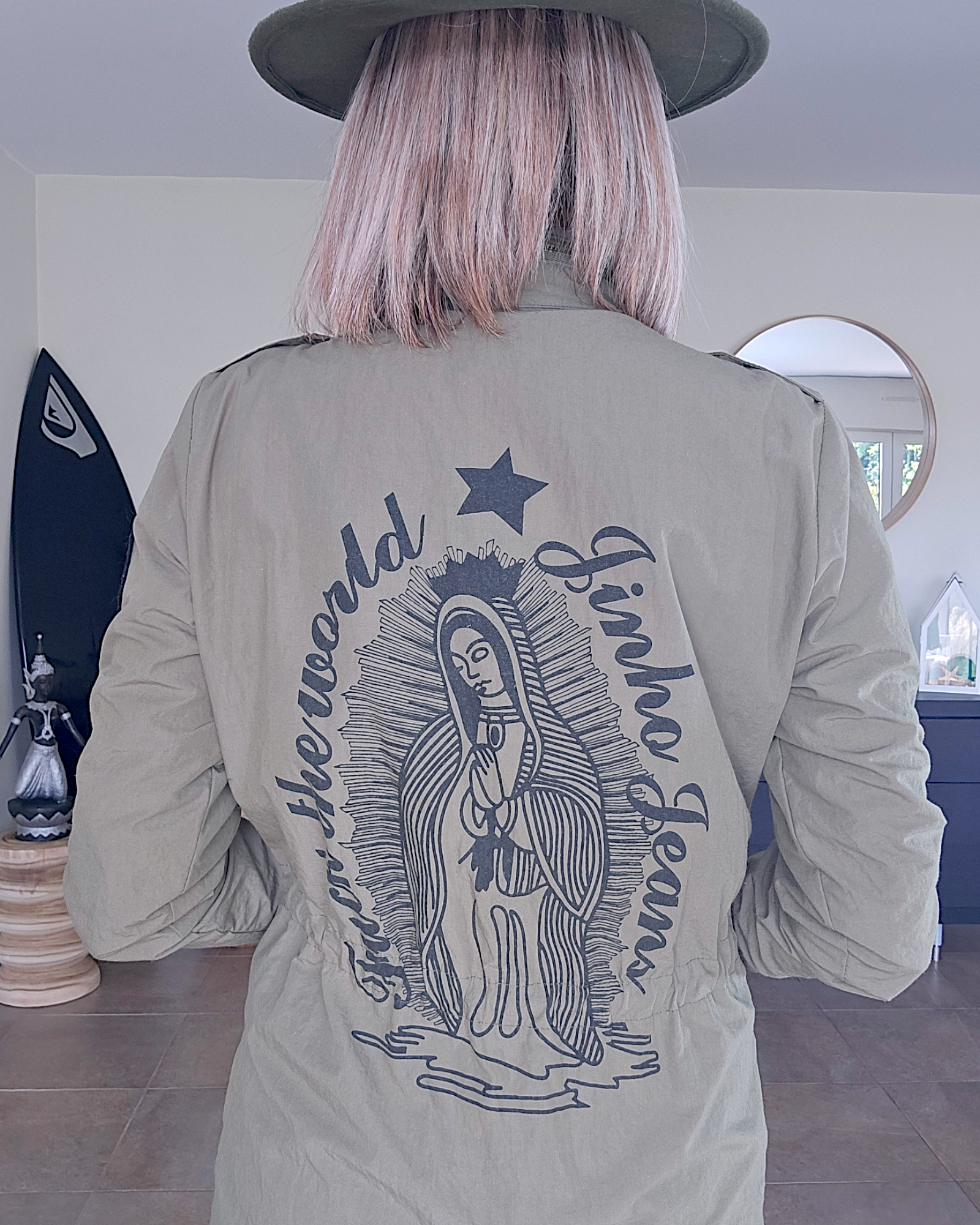 Veste militaire kaki - 𝐌𝐚𝐫𝐢𝐧𝐚𝟒𝟒𝐟𝐚𝐦𝐢𝐥𝐲