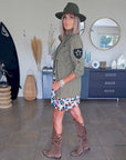Veste militaire kaki - 𝐌𝐚𝐫𝐢𝐧𝐚𝟒𝟒𝐟𝐚𝐦𝐢𝐥𝐲