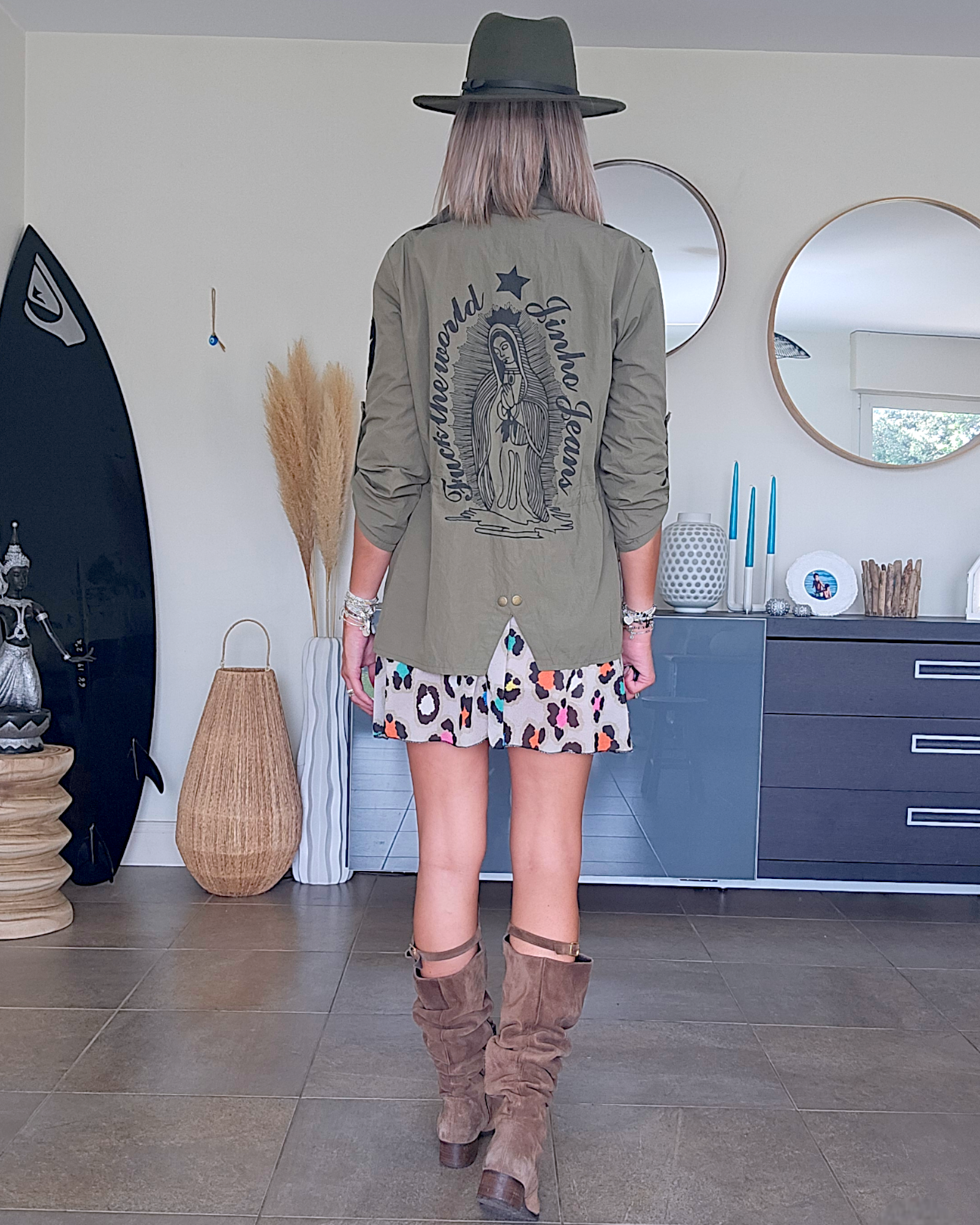 Veste militaire kaki - 𝐌𝐚𝐫𝐢𝐧𝐚𝟒𝟒𝐟𝐚𝐦𝐢𝐥𝐲